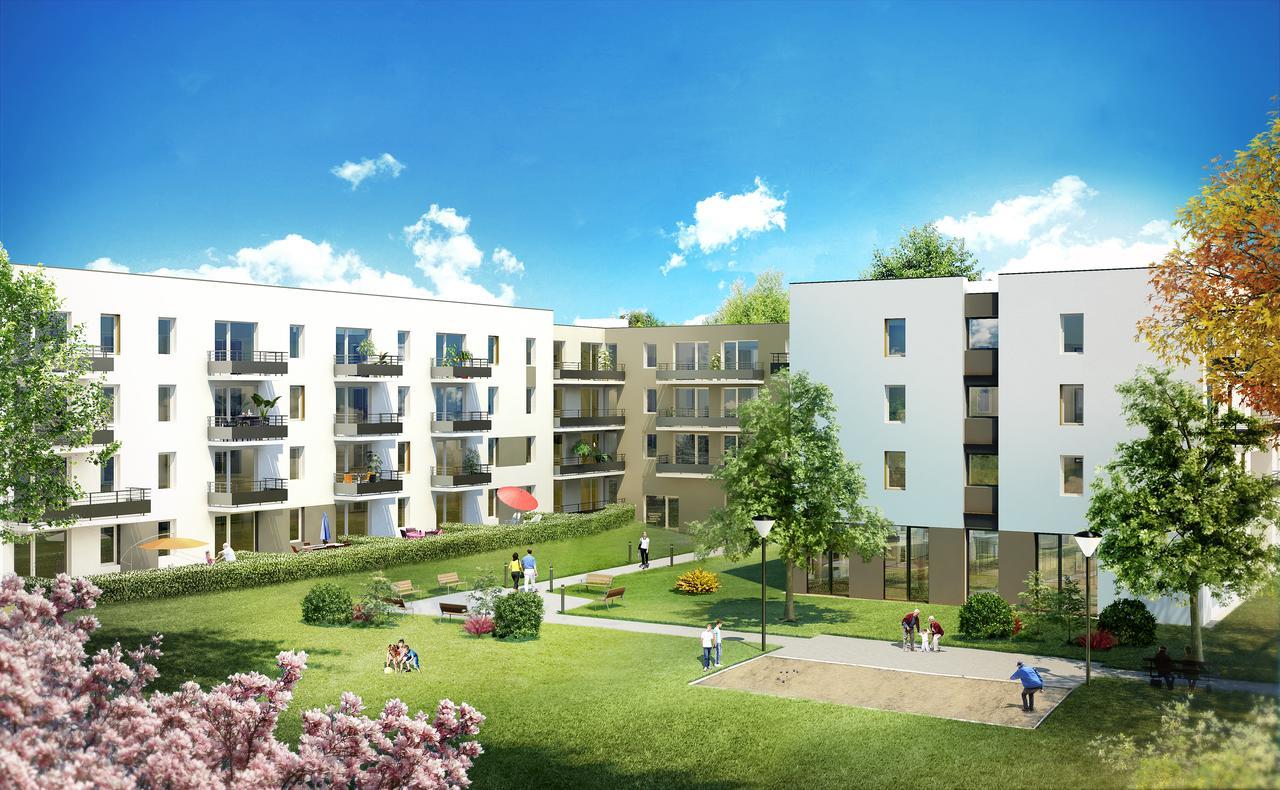 Aparthotel Domitys L'Organdi Kingersheim Exteriér fotografie